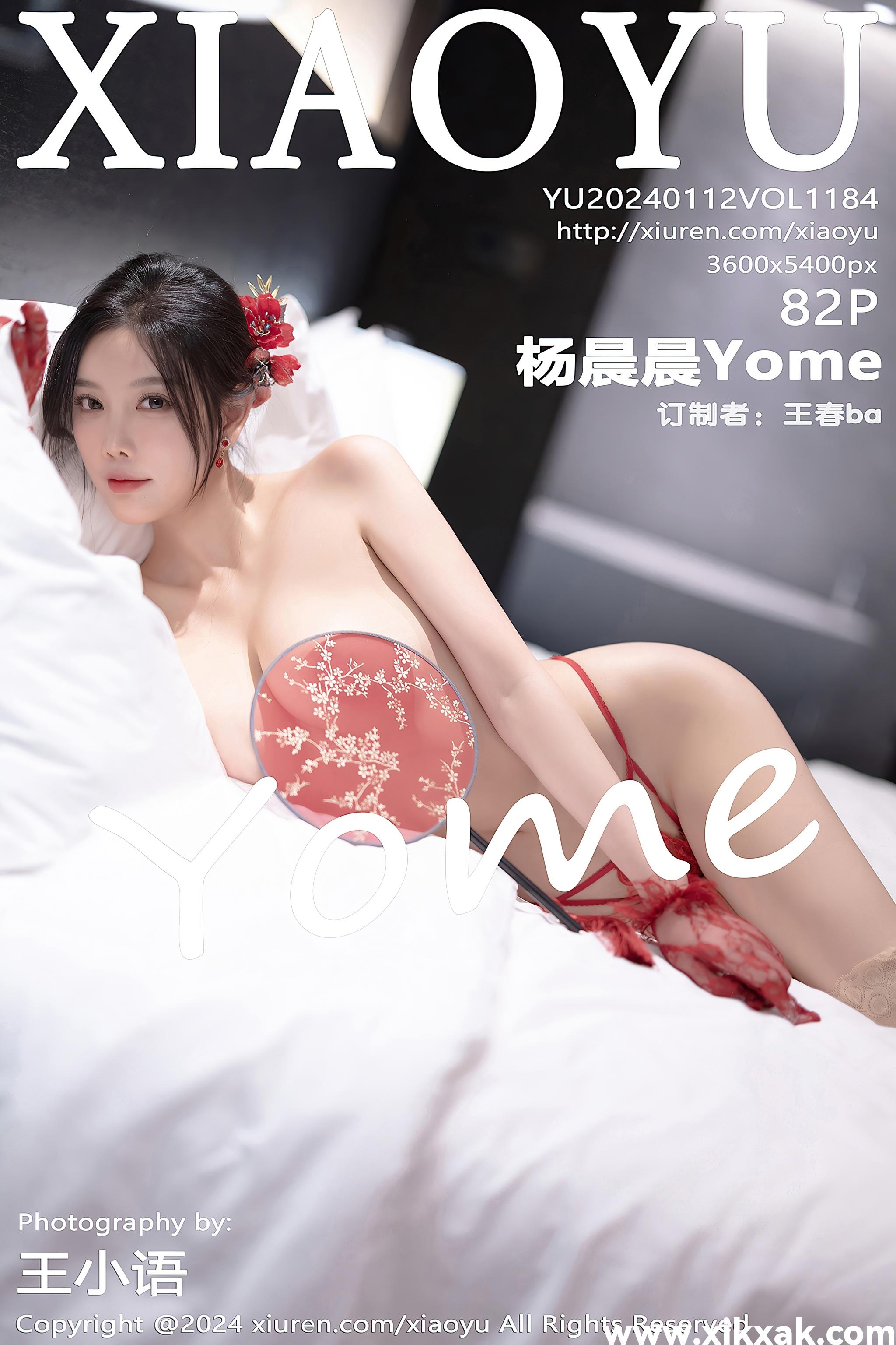 [XIAOYU语画界]2024.01.12 VOL.1184 杨晨晨Yome[821P／592MB]